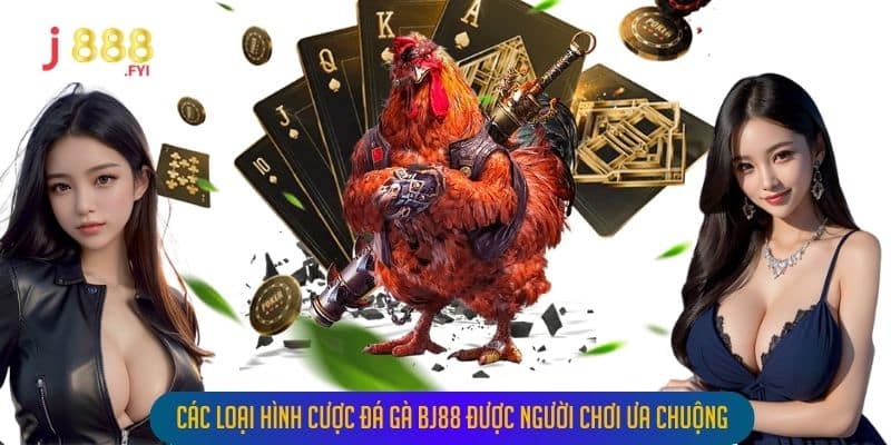 Các Loại Hình Cược Đá Gà Bj88 Được Người Chơi Ưa Chuộng