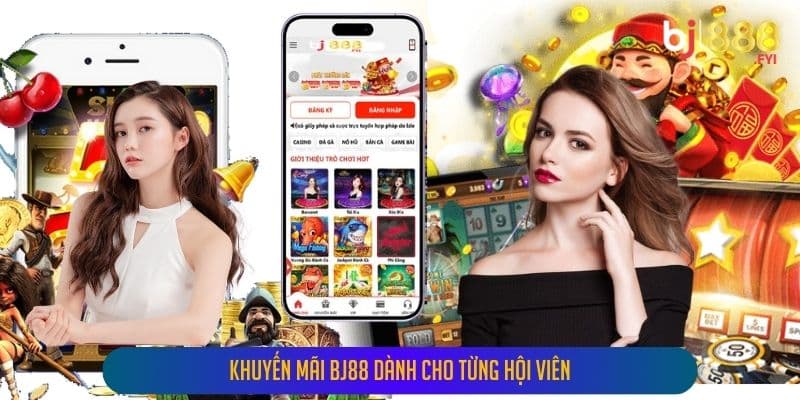 Khuyến Mãi Bj88 Dành Cho Từng Hội Viên